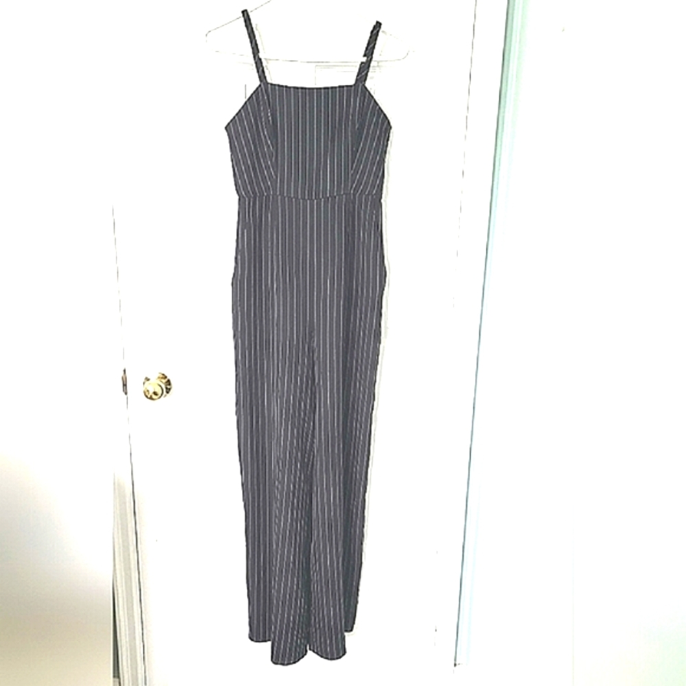 Forever 21 Petite Women's Striped Jumpsuit Size S